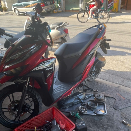 Lên Bộ Nồi Cho Vario Êm Xe, Nhẹ Máy Chạy Phố Mượt, Không Gào